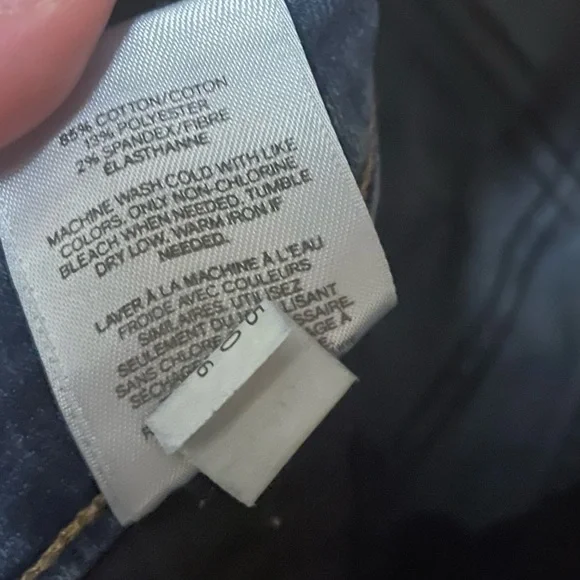 Express Super High Rise Crop Jeans Mom Jeans - Picture 10 of 13